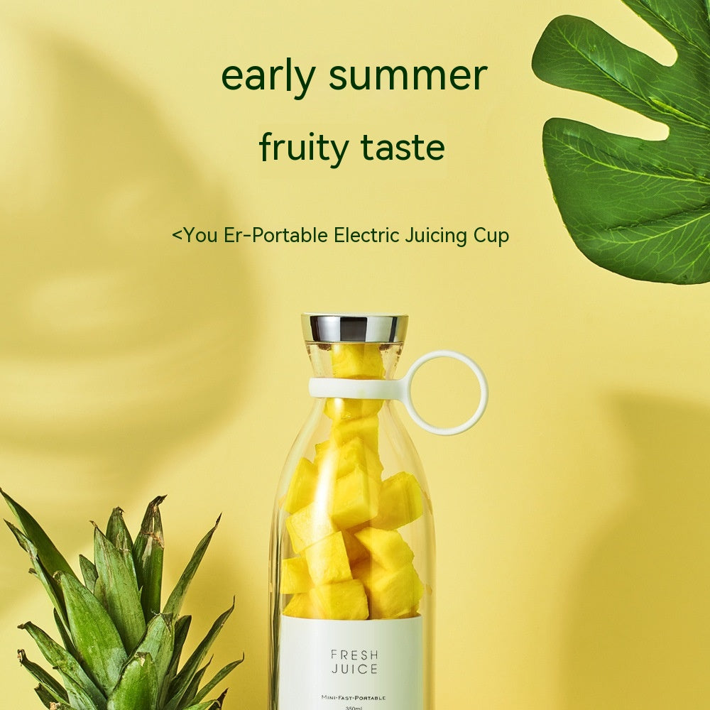 Fresh Juice , USB-magnetisk laddning, portabel mini-juicekopp för resor, elektrisk juicekopp.